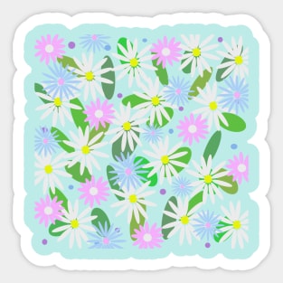 summer flowers Sticker